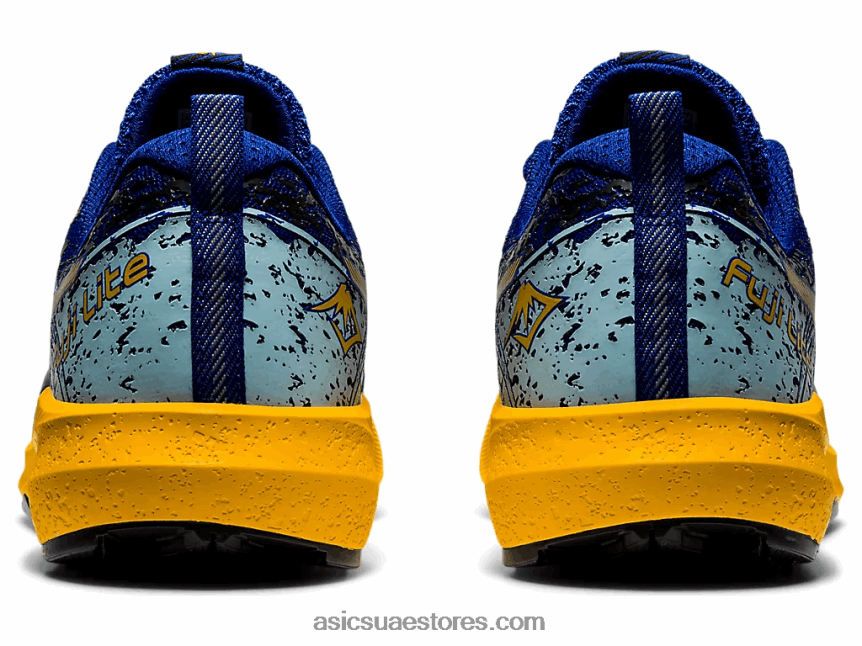 Asics موناكو أزرق / عباد الشمس فوجي لايت 2 2N24DJ1866