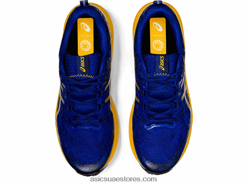 Asics موناكو أزرق / عباد الشمس فوجي لايت 2 2N24DJ1866