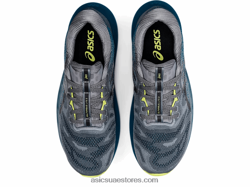 Asics أعماق البحار البط البري / أسود هلام نيمبوس لايت 2 2N24DJ1869