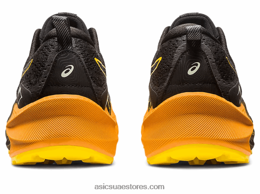 Asics أسود / أصفر ذهبي ترابوكو ماكس 2 2N24DJ188