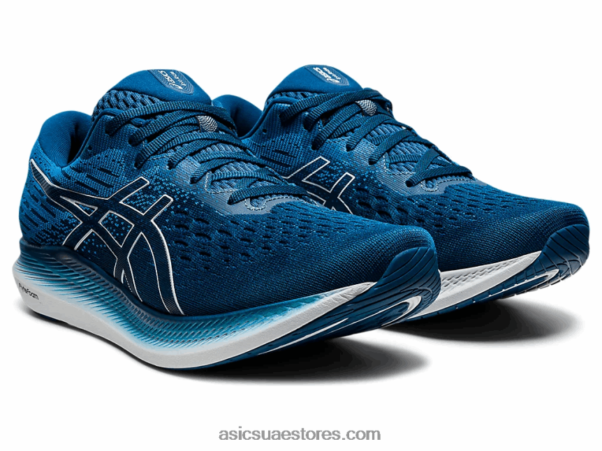 Asics ماكو الأزرق / بيدمونت الرمادي إيفورايد 2 2N24DJ1916