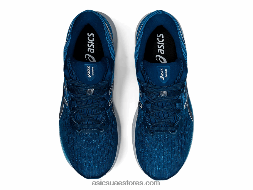 Asics ماكو الأزرق / بيدمونت الرمادي إيفورايد 2 2N24DJ1916