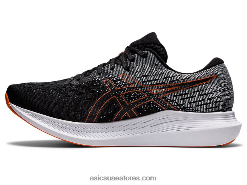 Asics أسود / برتقالي القطيفة إيفورايد 2 2N24DJ1918