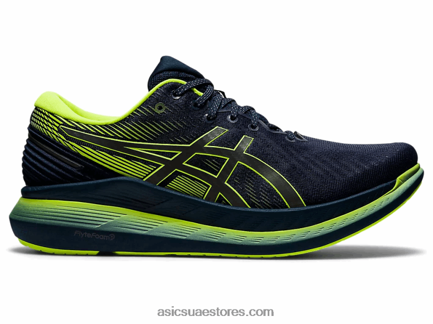 Asics أزرق فرنسي / عرض خفيف طائرة شراعية 2 لايت شو 2N24DJ1920