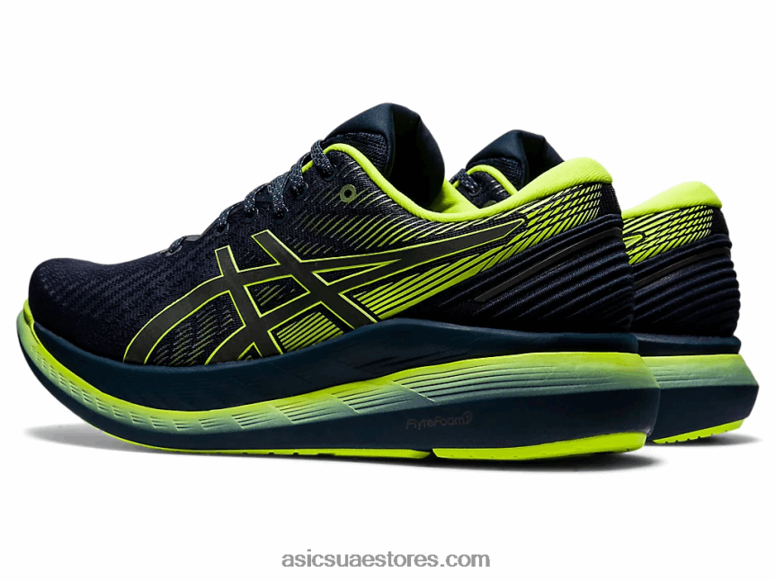 Asics أزرق فرنسي / عرض خفيف طائرة شراعية 2 لايت شو 2N24DJ1920