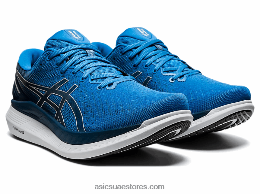 Asics تولد من جديد أزرق / أسود طائرة شراعية 2 2N24DJ1922
