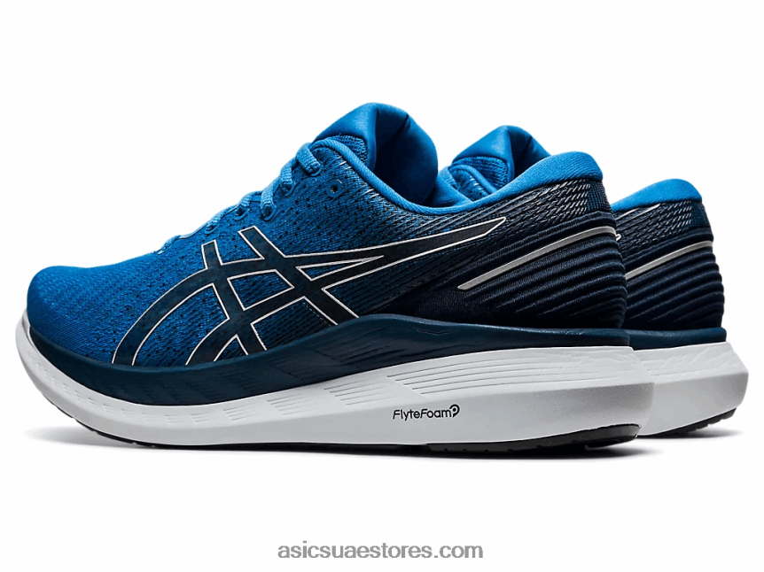 Asics تولد من جديد أزرق / أسود طائرة شراعية 2 2N24DJ1922