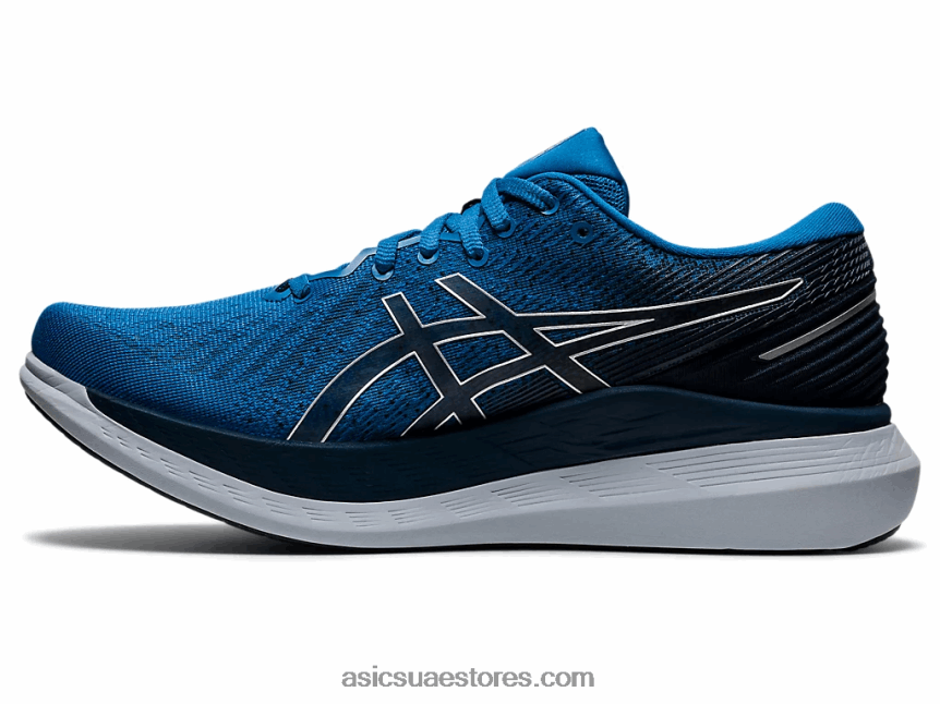 Asics تولد من جديد أزرق / أسود طائرة شراعية 2 2N24DJ1922