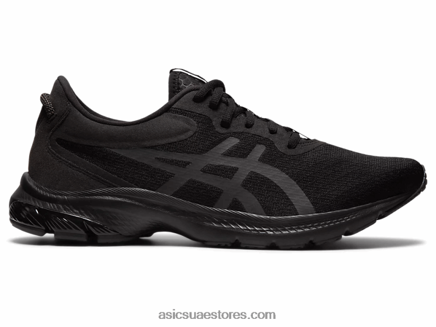 Asics أسود / رمادي جرافيت جل كومو لايت 2 2N24DJ1928