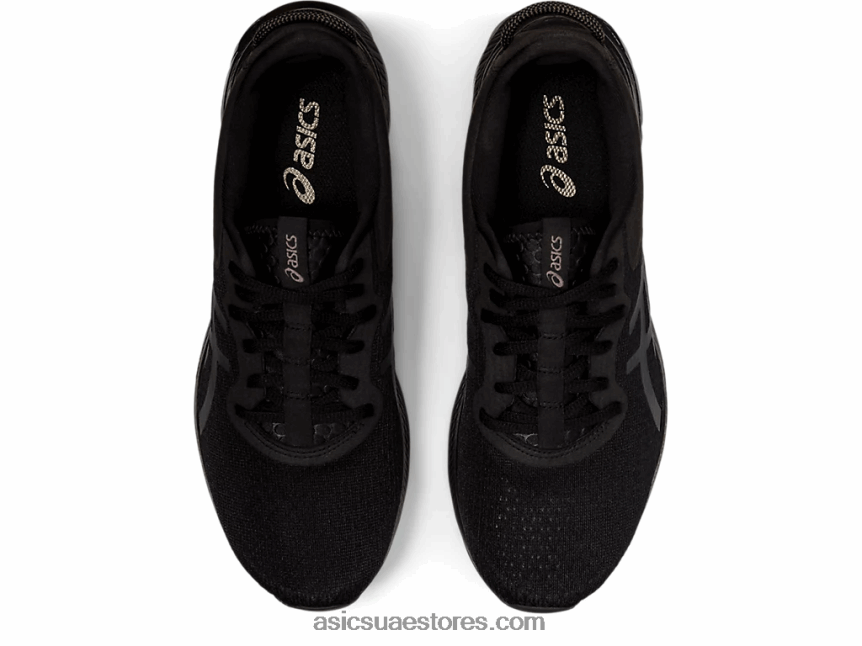 Asics أسود / رمادي جرافيت جل كومو لايت 2 2N24DJ1928