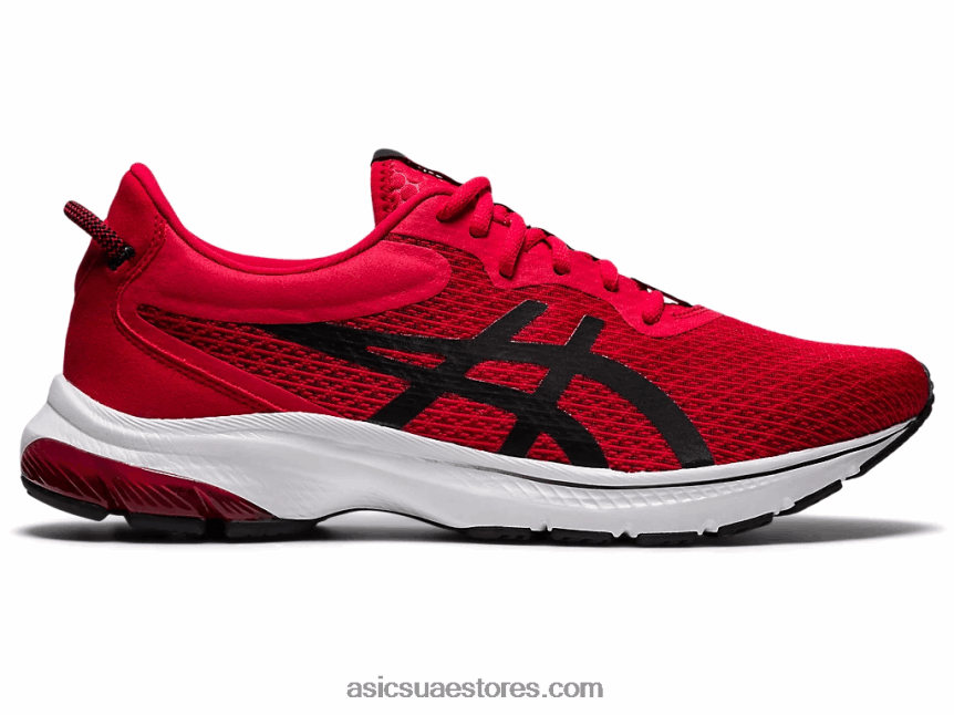 Asics كلاسيك أحمر / أسود جل كومو لايت 2 2N24DJ1929