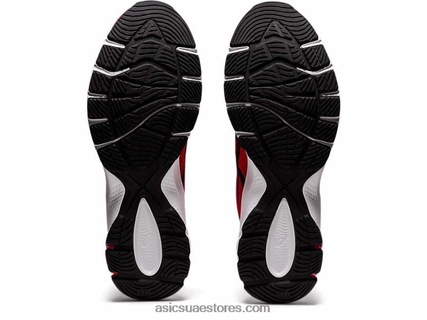 Asics كلاسيك أحمر / أسود جل كومو لايت 2 2N24DJ1929
