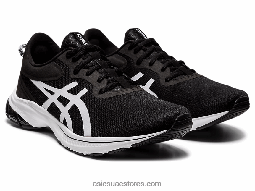 Asics أسود / أبيض جل كومو لايت 2 2N24DJ1935