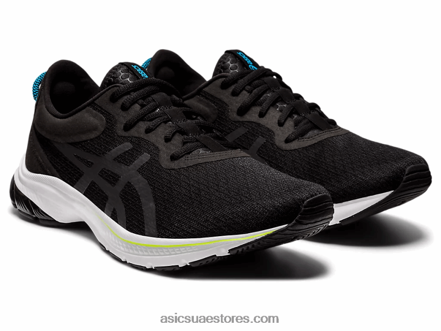 Asics أسود / أكوا رقمي جل كومو لايت 2 2N24DJ1939