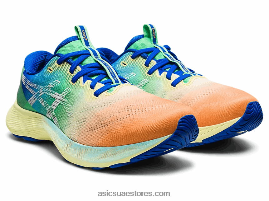 Asics زميل أصفر / أبيض جل نيمبوس لايت 2 لام 2N24DJ1942