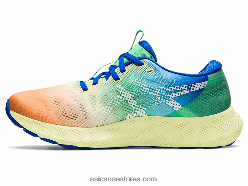 Asics زميل أصفر / أبيض جل نيمبوس لايت 2 لام 2N24DJ1942