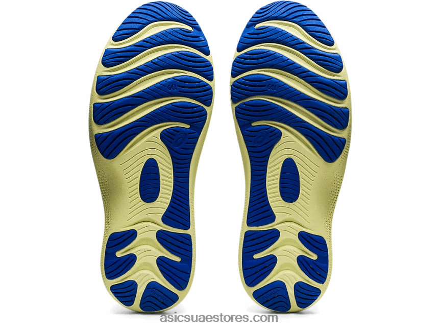 Asics زميل أصفر / أبيض جل نيمبوس لايت 2 لام 2N24DJ1942