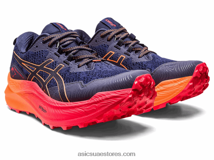 Asics سواد منتصف الليل ترابوكو ماكس 2 2N24DJ195