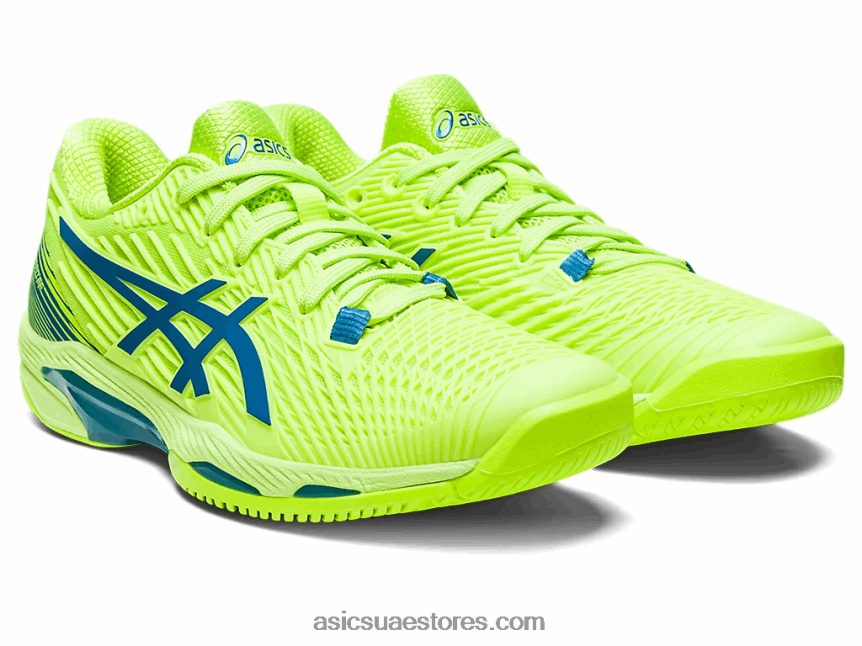 Asics خطر أخضر / أزرق تولد من جديد سرعة الحل صص 2 2N24DJ2174