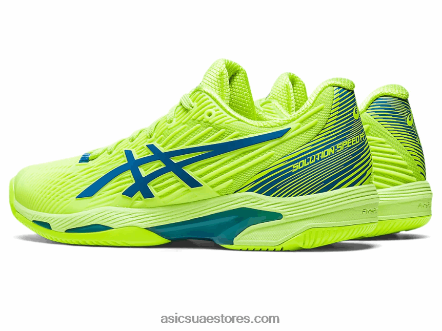 Asics خطر أخضر / أزرق تولد من جديد سرعة الحل صص 2 2N24DJ2174