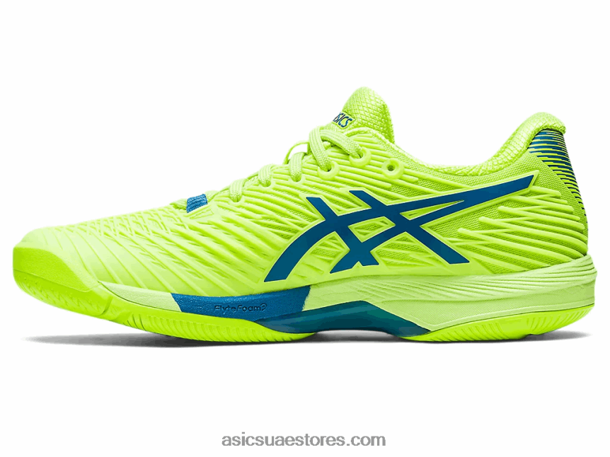 Asics خطر أخضر / أزرق تولد من جديد سرعة الحل صص 2 2N24DJ2174