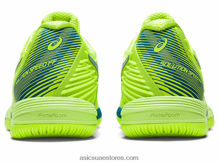 Asics خطر أخضر / أزرق تولد من جديد سرعة الحل صص 2 2N24DJ2174