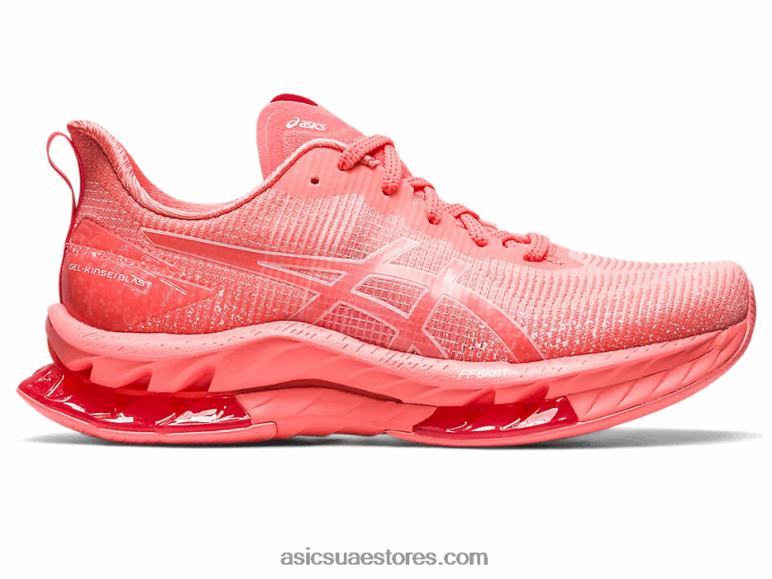 Asics بابايا / أبيض انفجار جل كينسي لو 2 2N24DJ2287