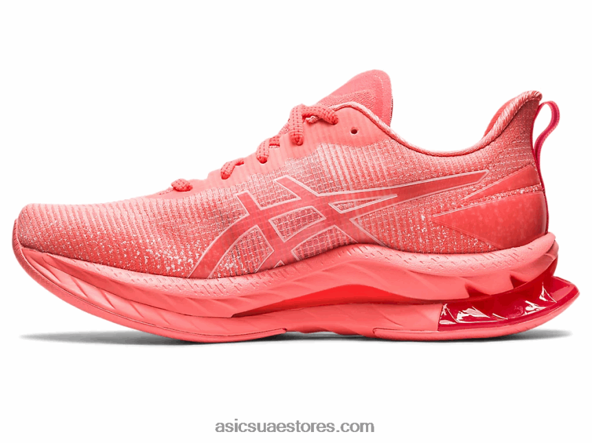 Asics بابايا / أبيض انفجار جل كينسي لو 2 2N24DJ2287