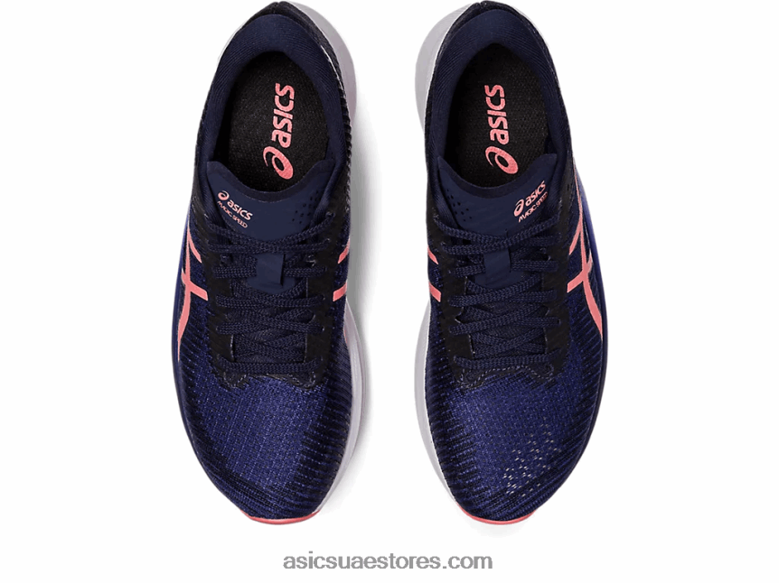 Asics أزرق نيلي / بابايا السرعة السحرية 2 2N24DJ2327