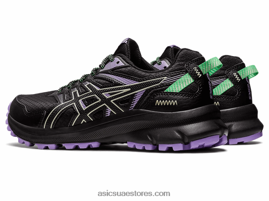 Asics أسود / أخضر درب الكشف 2 2N24DJ2421