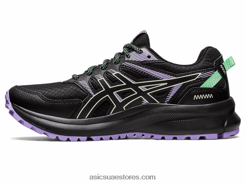 Asics أسود / أخضر درب الكشف 2 2N24DJ2421