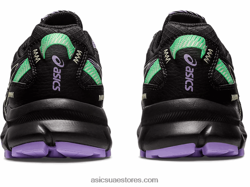 Asics أسود / أخضر درب الكشف 2 2N24DJ2421