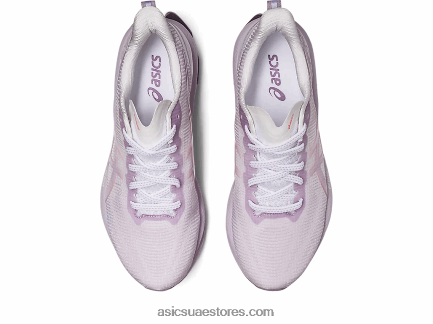 Asics أبيض / بابايا انفجار جل كينسي لو 2 2N24DJ2440