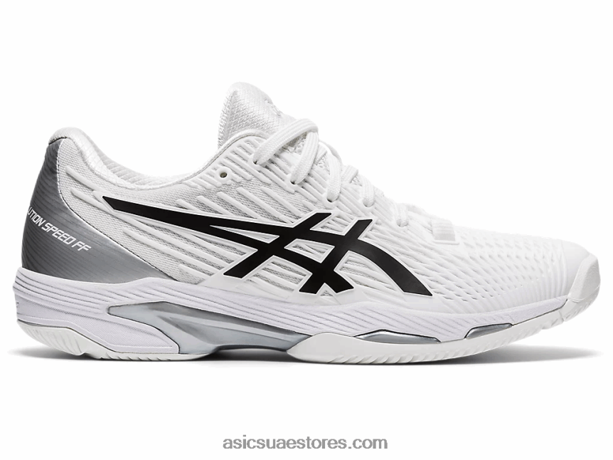 Asics أبيض أسود سرعة الحل صص 2 2N24DJ2595