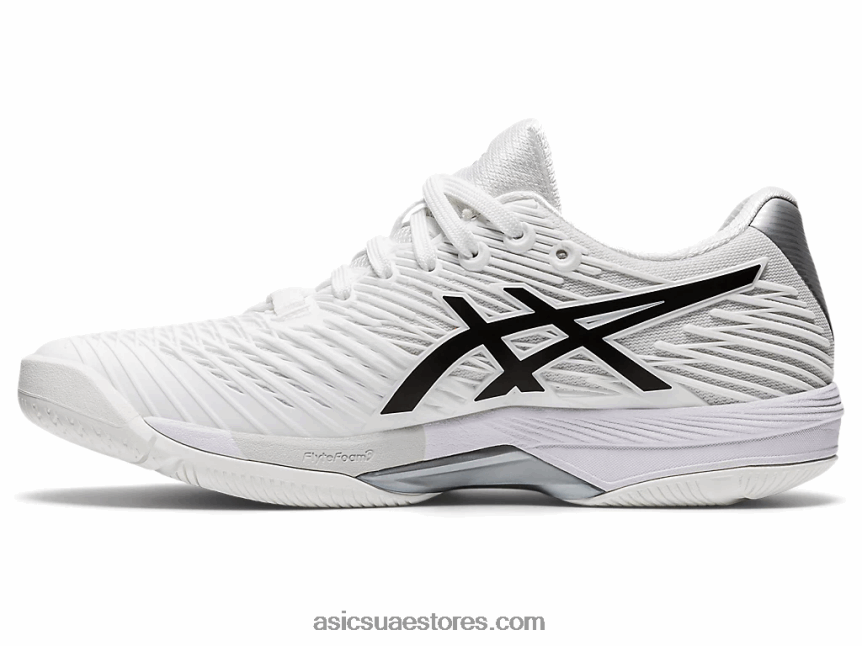 Asics أبيض أسود سرعة الحل صص 2 2N24DJ2595