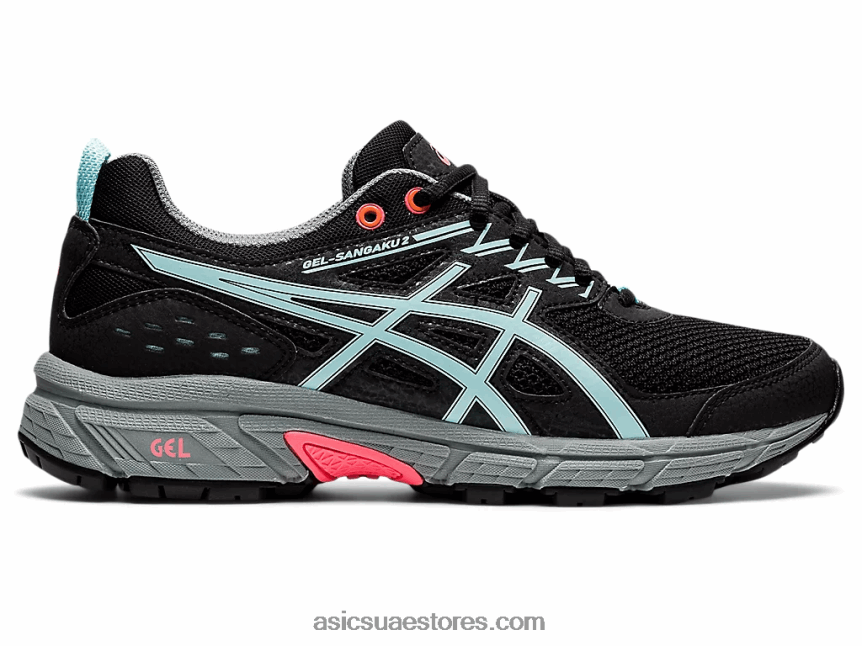 Asics أسود / أزرق واضح جل سانجاكو 2 2N24DJ2601