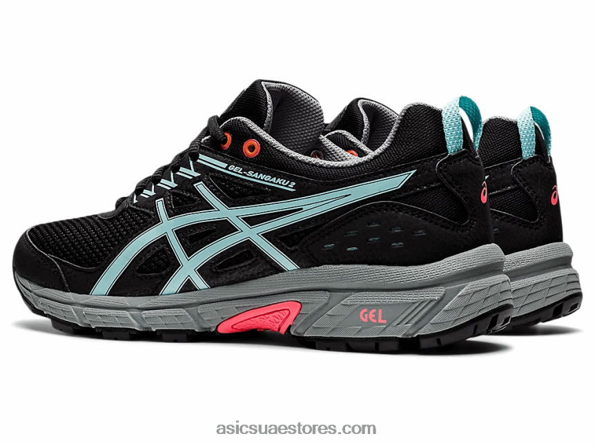 Asics أسود / أزرق واضح جل سانجاكو 2 2N24DJ2601