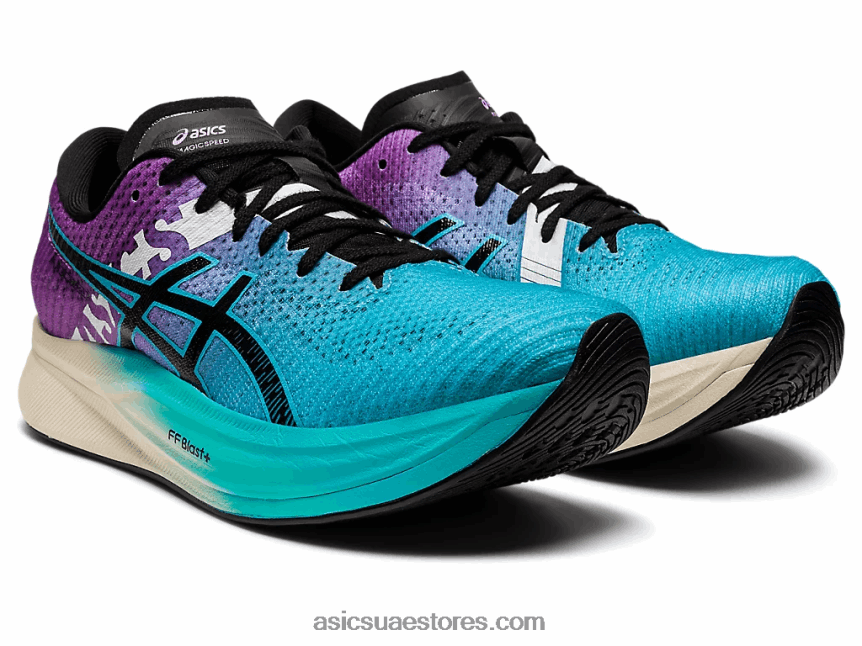 Asics حوض السمك / أسود السرعة السحرية 2 إكيدن 2N24DJ2775