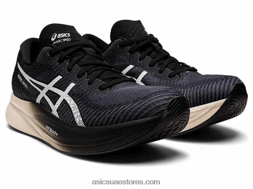 Asics الناقل رمادي / أبيض السرعة السحرية 2 2N24DJ2810