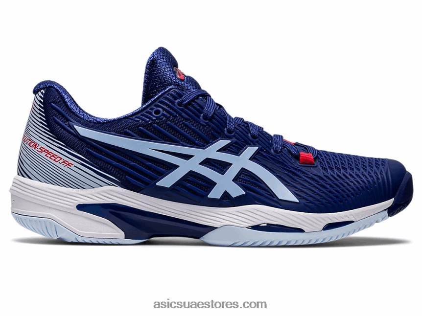 Asics الغوص الأزرق / السماء الناعمة سرعة الحل صص 2 2N24DJ2999