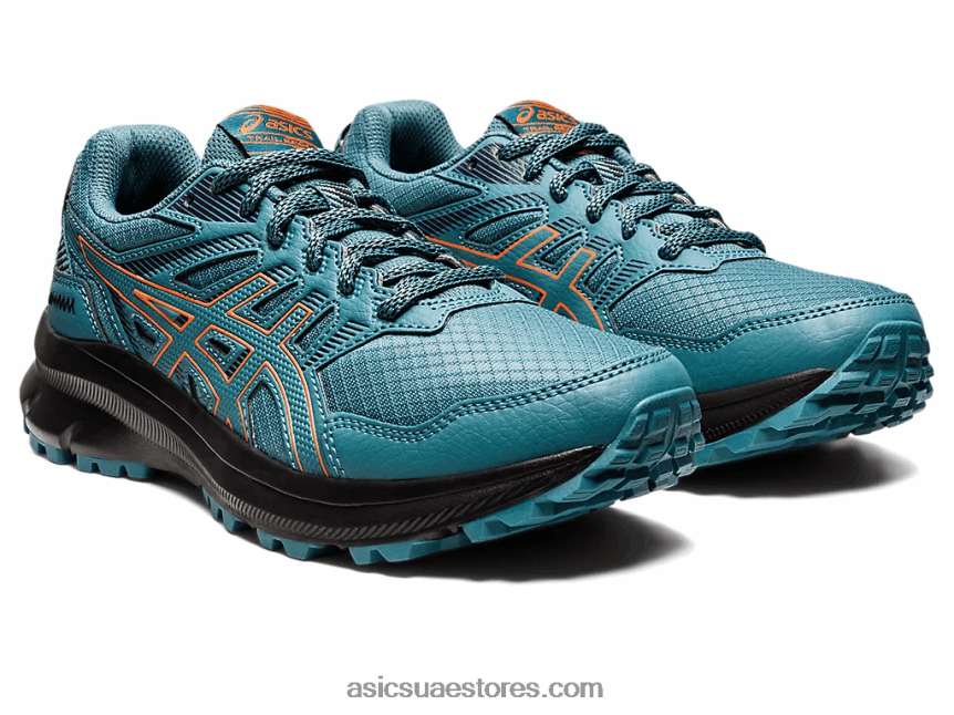 Asics ضبابي الصنوبر / نوفا البرتقالي درب الكشف 2 2N24DJ3110