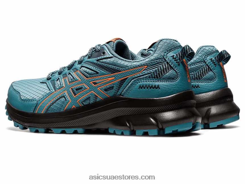 Asics ضبابي الصنوبر / نوفا البرتقالي درب الكشف 2 2N24DJ3110