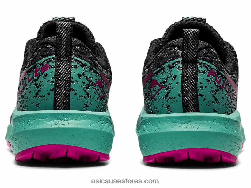 Asics أسود / فوشيا أحمر فوجي لايت 2 2N24DJ3586