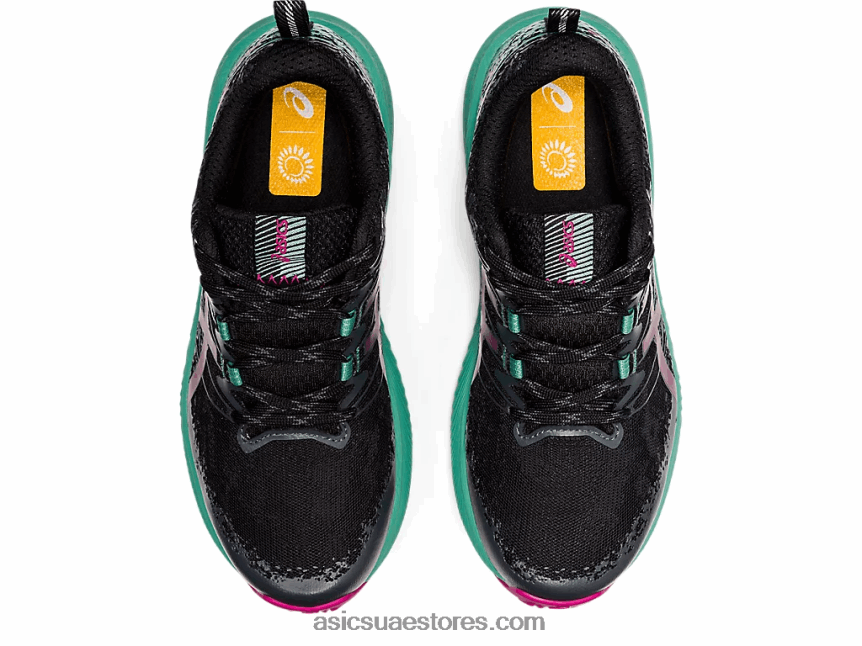 Asics أسود / فوشيا أحمر فوجي لايت 2 2N24DJ3586