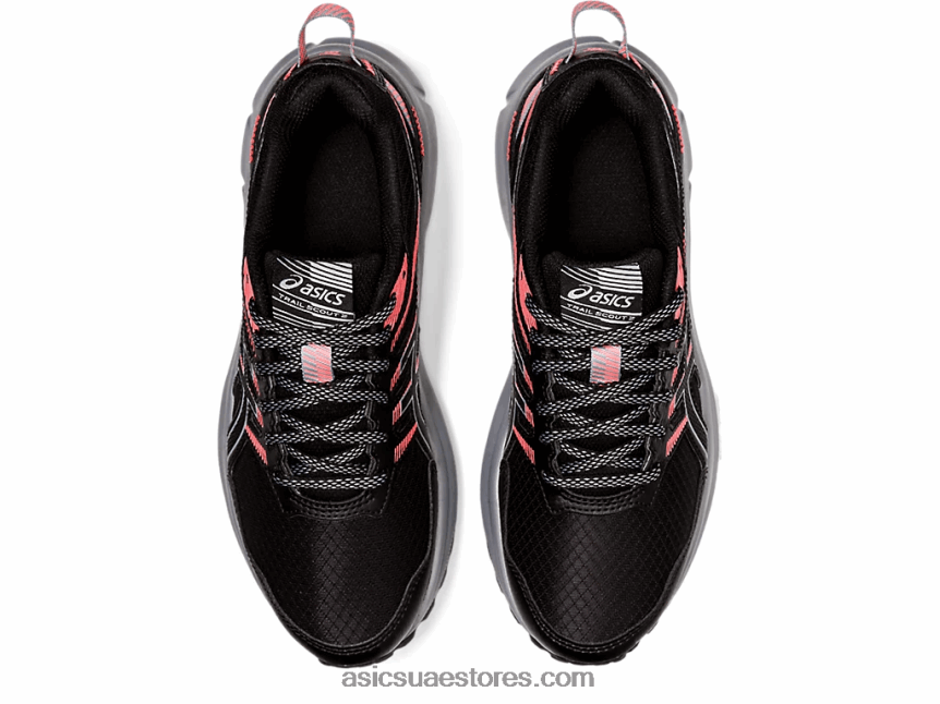 Asics صخرة سوداء / صخرية درب الكشف 2 2N24DJ3732