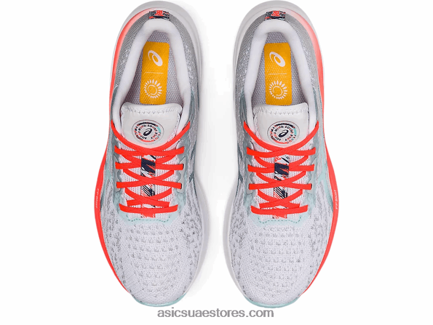 Asics أبيض / رعد أزرق دينابلست 2 2N24DJ3742
