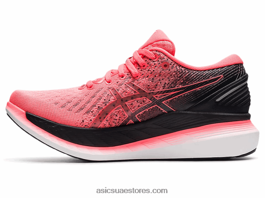 Asics اشتعلت النيران في المرجان / الأسود طائرة شراعية 2 2N24DJ3783