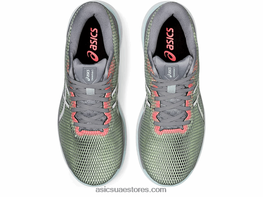 Asics صفيحة صخرية / فضة نقية طائرة شراعية 2 لايت شو 2N24DJ3840