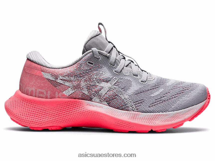 Asics اشتعلت النيران في المرجان / الأبيض هلام نيمبوس لايت 2 2N24DJ3895