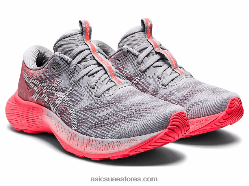 Asics اشتعلت النيران في المرجان / الأبيض هلام نيمبوس لايت 2 2N24DJ3895